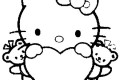 Disegni da colorare : Hello Kitty