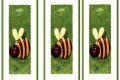 Materiale scolastico : segnalibri con api