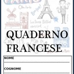 COPERTINA quaderno francese