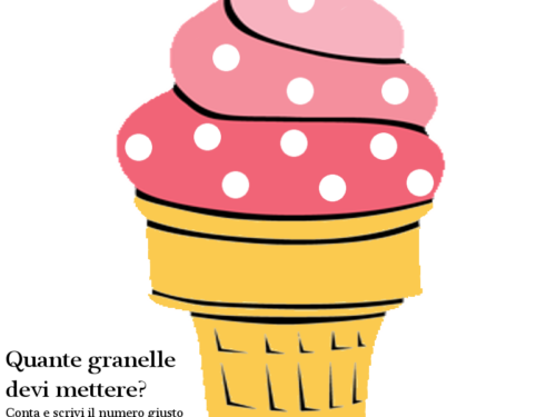 Matematica: Impariamo i numeri con il gelato