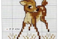 Punto Croce : Schema Bambi