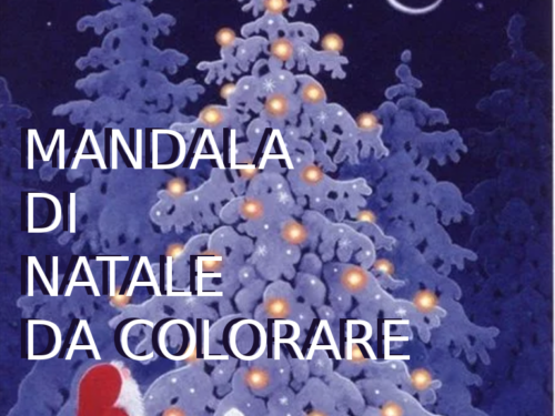 10 Mandala di Natale da colorare