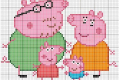 Punto croce: Peppa Pig e i suoi amici