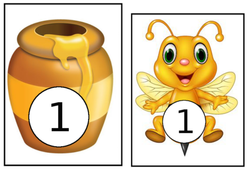 Impariamo i numeri con le api