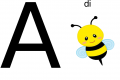 Giochiamo con le lettere: A di ape