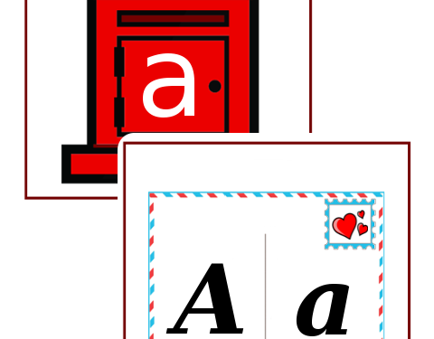 Impariamo le lettere con le “Cartoline dell’alfabeto”