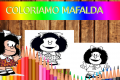 10 Disegni di Mafalda da colorare