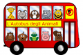 Giochi di carta: l'autobus degli animali