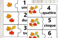 Da 1 a 12 i numeri delle foglie