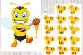 L'ape e le lettere dell'alfabeto