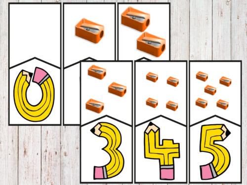 I puzzle delle matite e i numeri