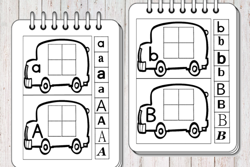Lo scuolabus dell’alfabeto