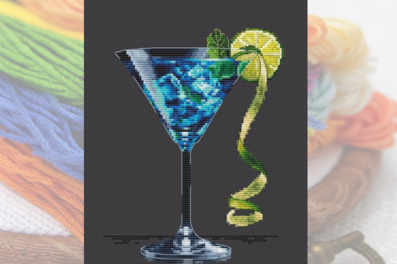 Punto croce: un cocktail dal sapore estivo