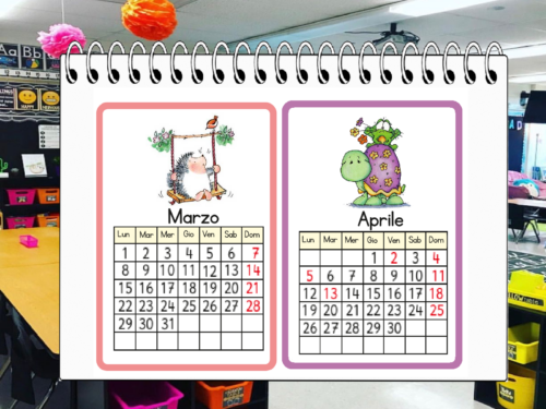 Il calendario degli animali