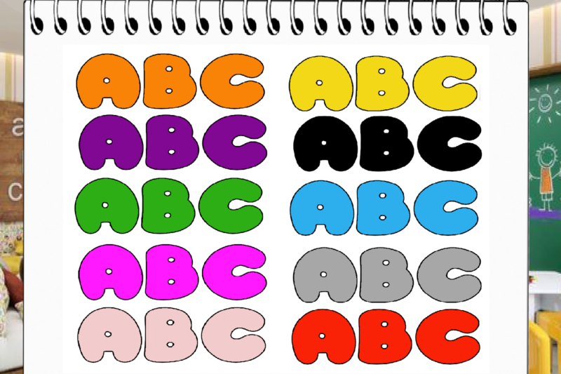 I 10 colori dell’alfabeto