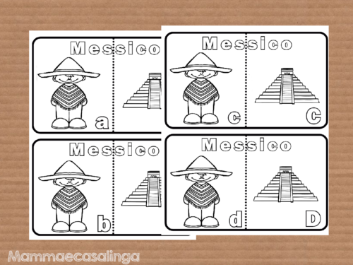 Coloriamo l’Alfabeto del Messico