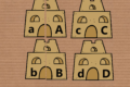 I castelli di sabbia e le lettere dell'alfabeto