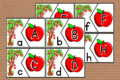 Le mele e le lettere dell'alfabeto