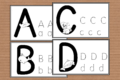 L'alfabeto da completare e colorare