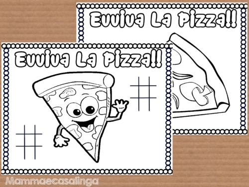 Tovagliette in carta usa e getta: La Pizza