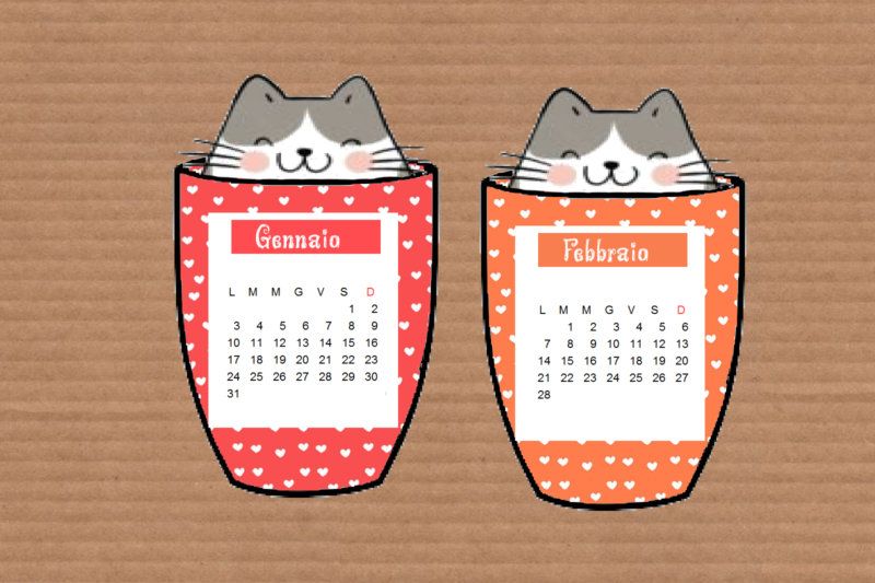 Il calendario dei gattini