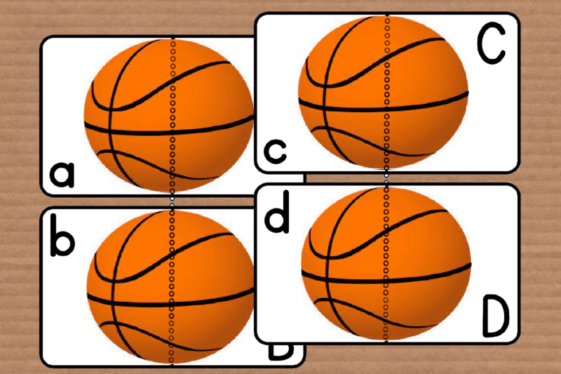 L’Alfabeto dei palloni da pallacanestro
