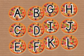 Giochiamo con l'alfabeto della pizza