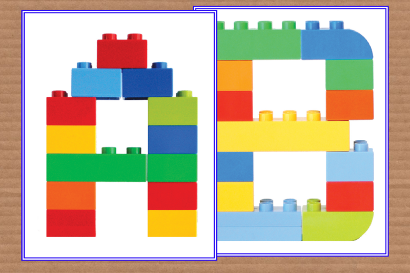 Carte tematiche: l’Alfabeto dei Lego