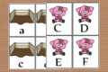 Giochiamo e impariamo con l'alfabeto dei maiali