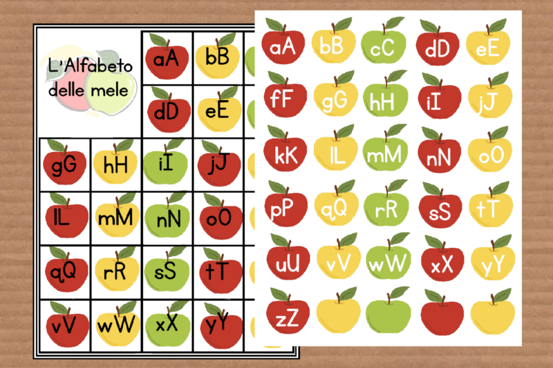 L’Alfabeto delle mele