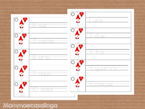 Il pregrafismo dei numeri di San Valentino