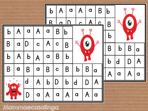 I labirinti dell’alfabeto di San Valentino