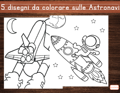 5 Disegni da colorare dedicati alle Astronavi