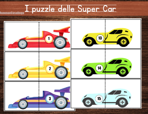 I puzzle delle Super Car