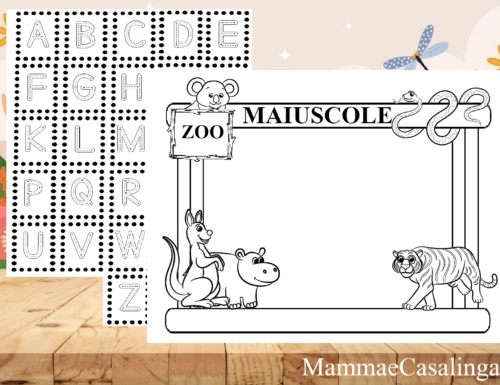 L’alfabeto maiuscole e minuscolo dello Zoo